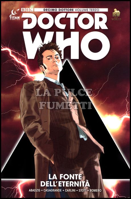 DOCTOR WHO BOOK #     7 - DOCTOR WHO - DECIMO DOTTORE 3: LA FONTE DELL'ETERNITÀ